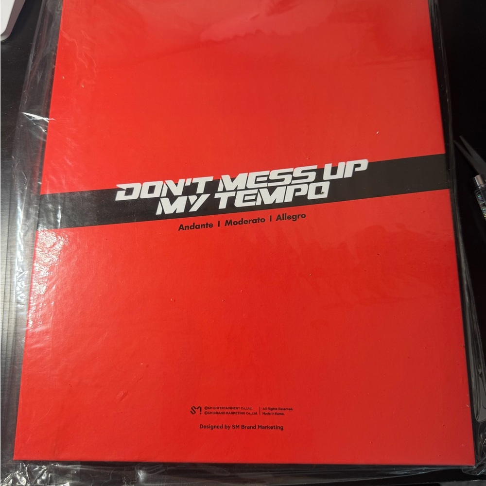 Red 'Don't Mess Up My Tempo' Album
